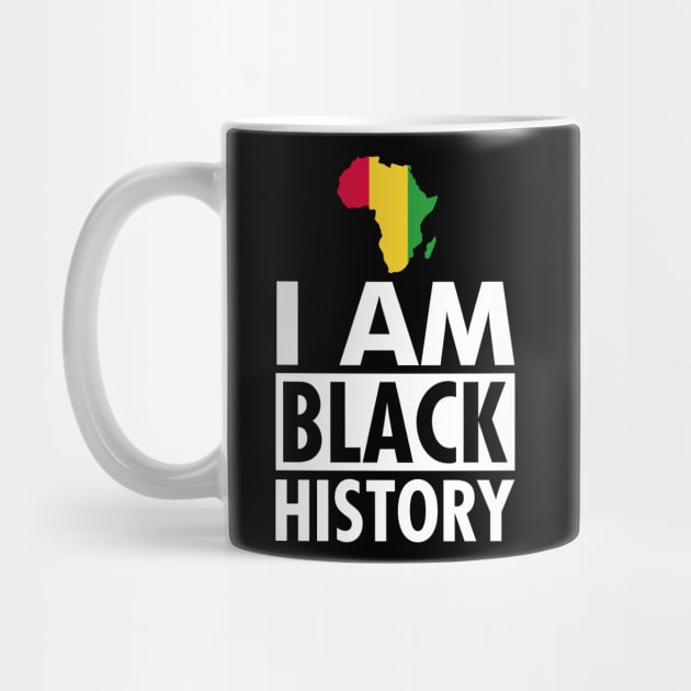 I am black history African heritage by Shirtttee